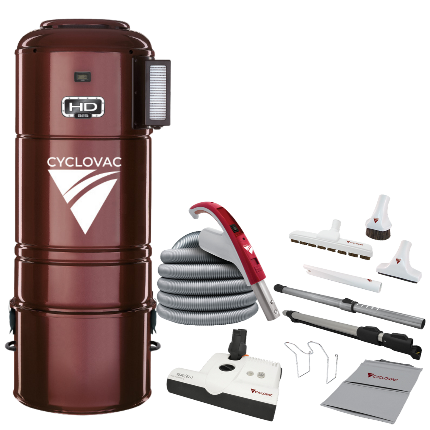 CYCLOVAC HD925 Electric Central Vacuum Package
