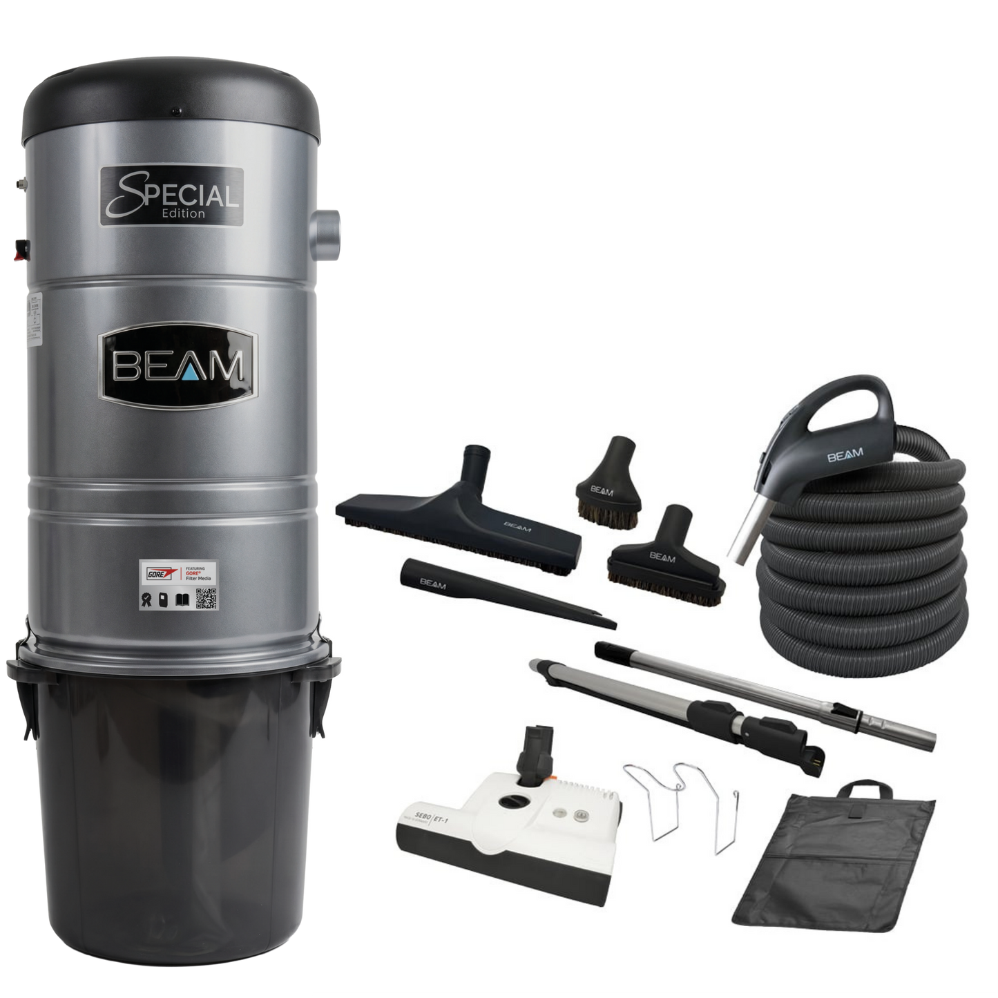 BEAM 215A Electric Central Vacuum Package