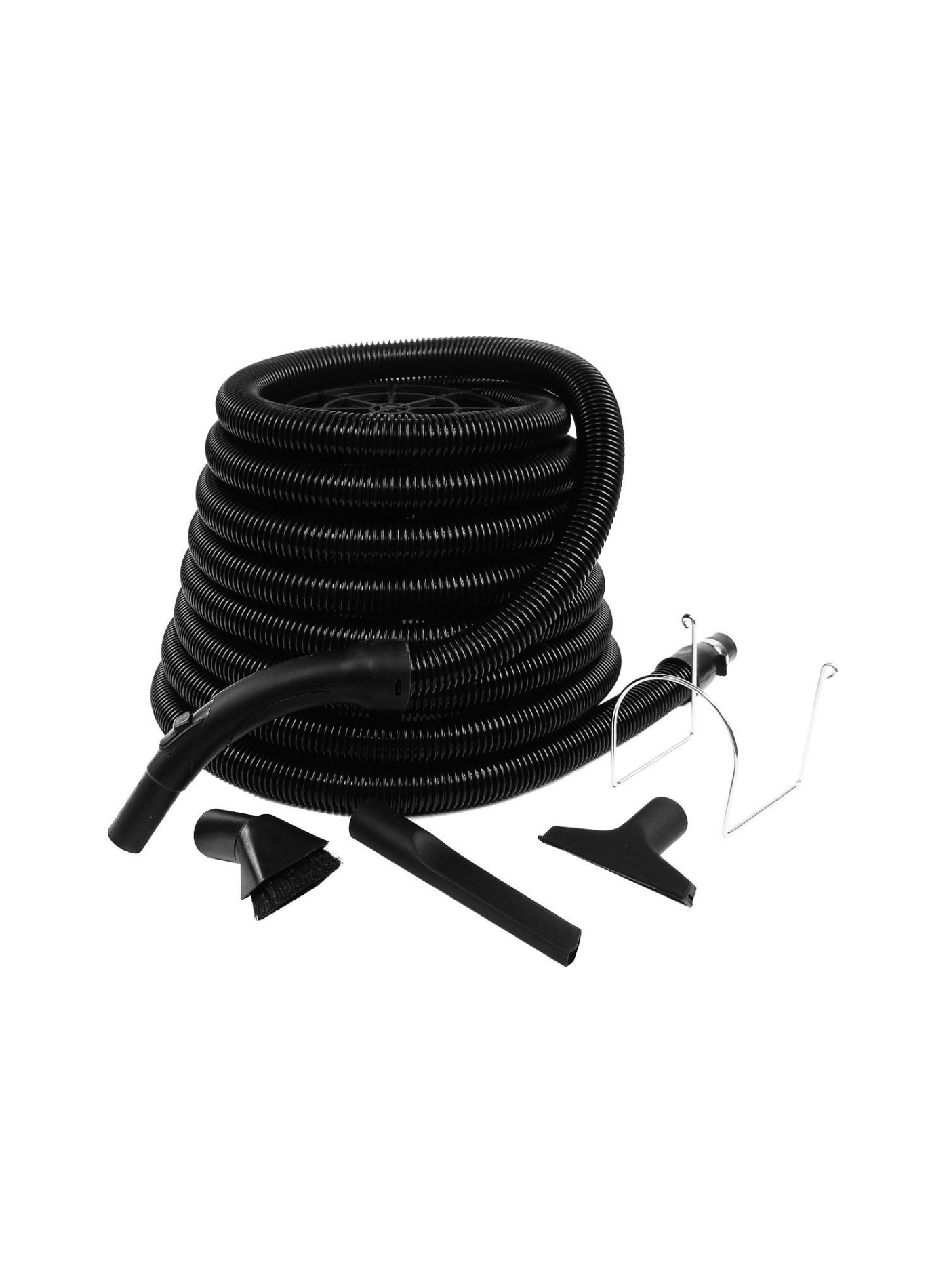 Central Vacuum Garage Kit with 3-Piece Tool Set