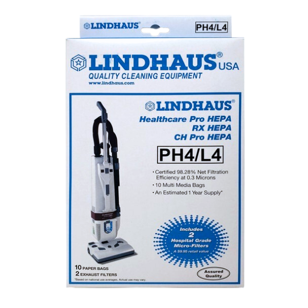 Lindhaus PH4 Commercial Vacuum Bags