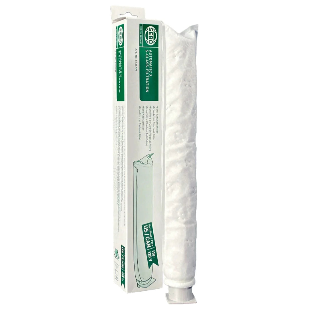 SEBO X, G, and Mechanical Charcoal Pre-Motor Microfilter