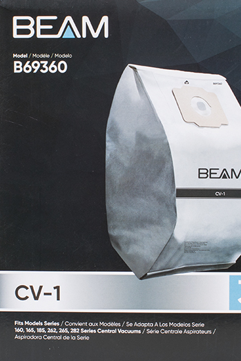BEAM CV-1 Premium Filtration Central Vacuum Bags