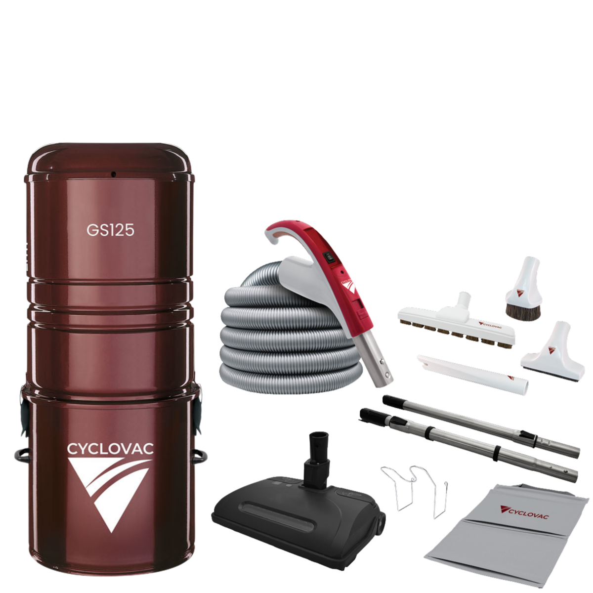 CYCLOVAC GS125 Electric Central Vacuum Package