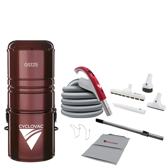 CYCLOVAC GS125 Air Central Vacuum Package