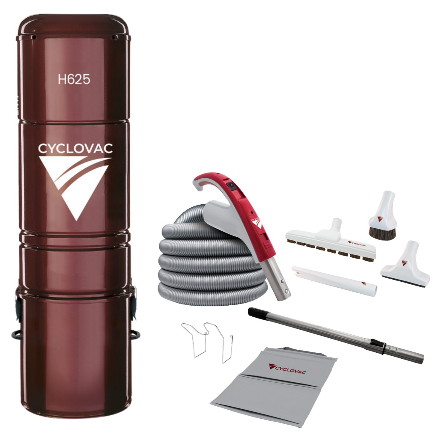 CYCLOVAC H625 Air Central Vacuum Package