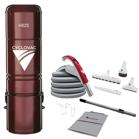 CYCLOVAC H625 Air Central Vacuum Package
