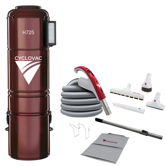 CYCLOVAC H725 Air Central Vacuum Package
