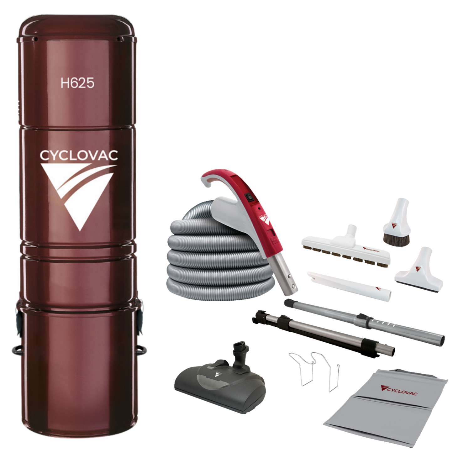 CYCLOVAC H625 Electric Central Vacuum Package
