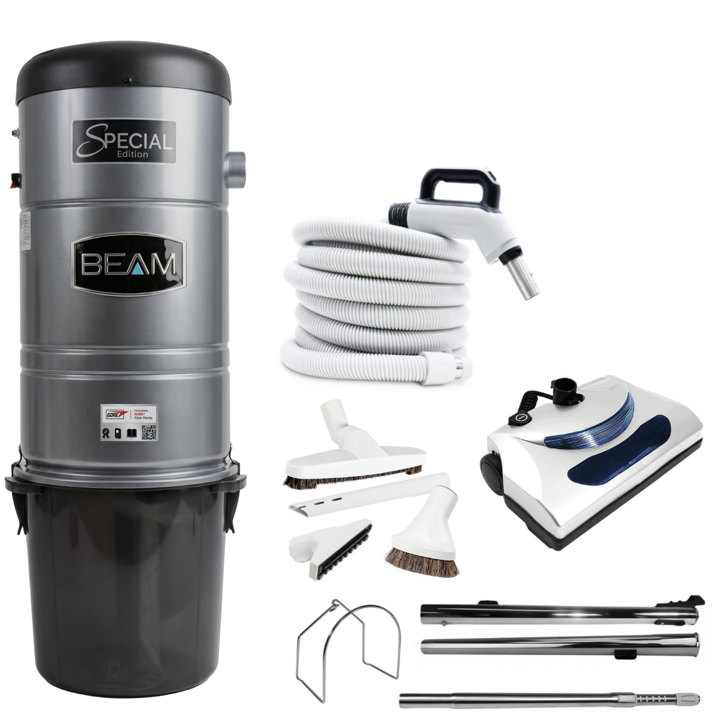 BEAM 215A Electric Central Vacuum Package