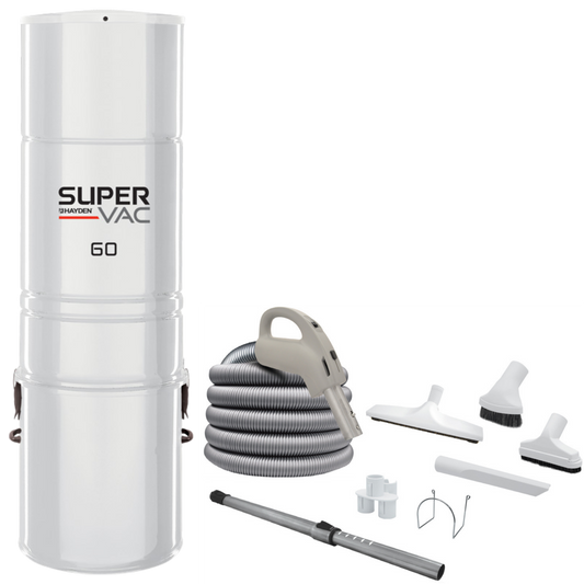Super Vac 60 Hayden ASUPERV60A Air Central Vacuum Package
