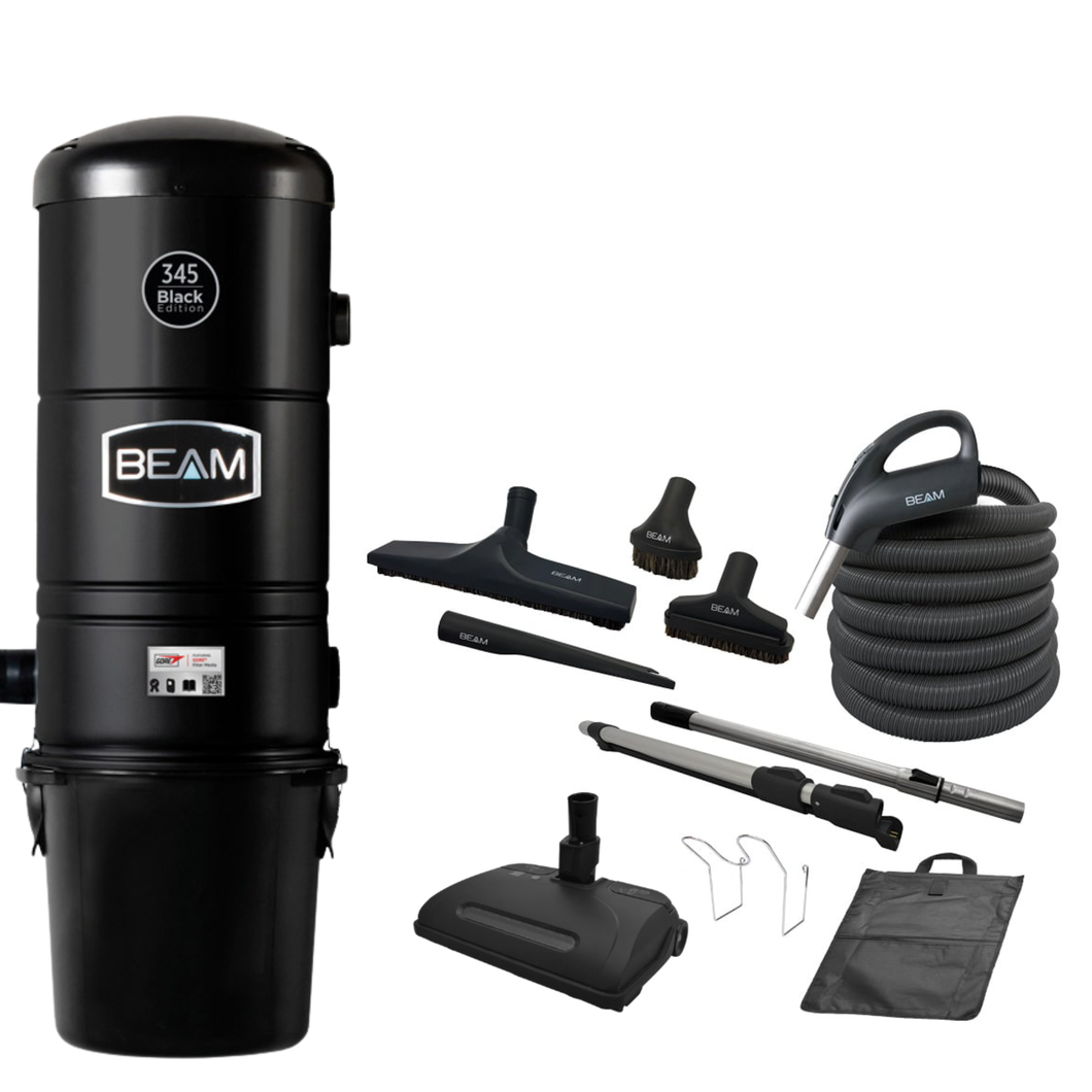 BEAM 345A BLACK FRIDAY Electric Central Vacuum Package