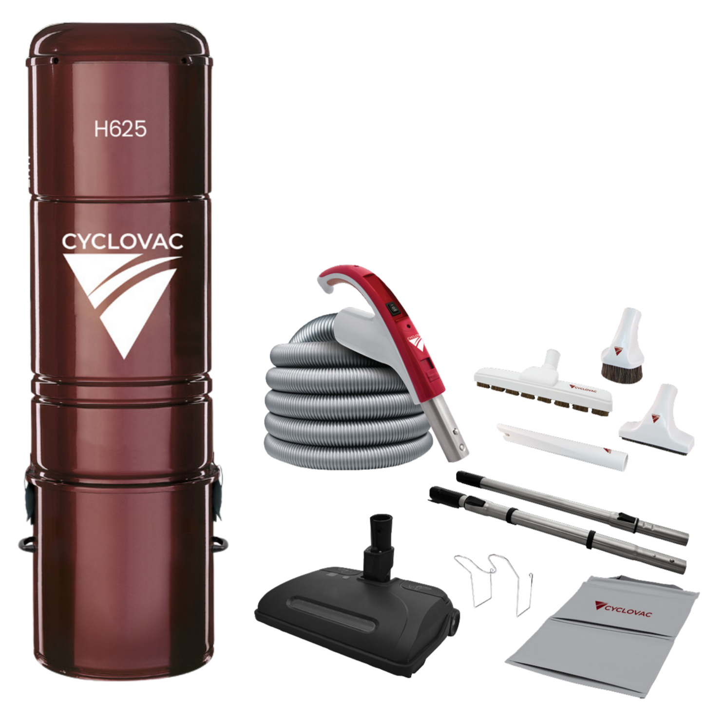 CYCLOVAC H625 Electric Central Vacuum Package