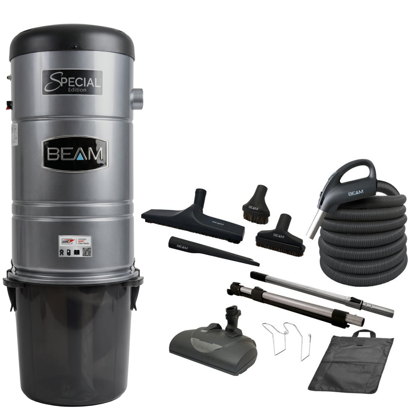 BEAM 215A Electric Central Vacuum Package