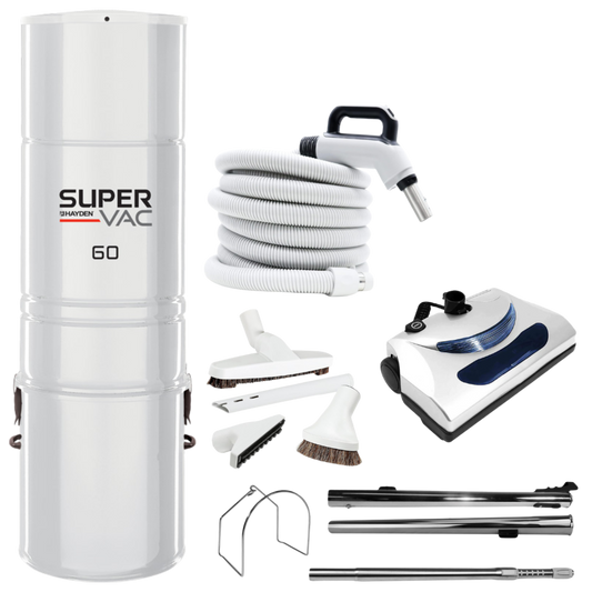 Super Vac 60 Hayden ASUPERV60A Electric Central Vacuum Package