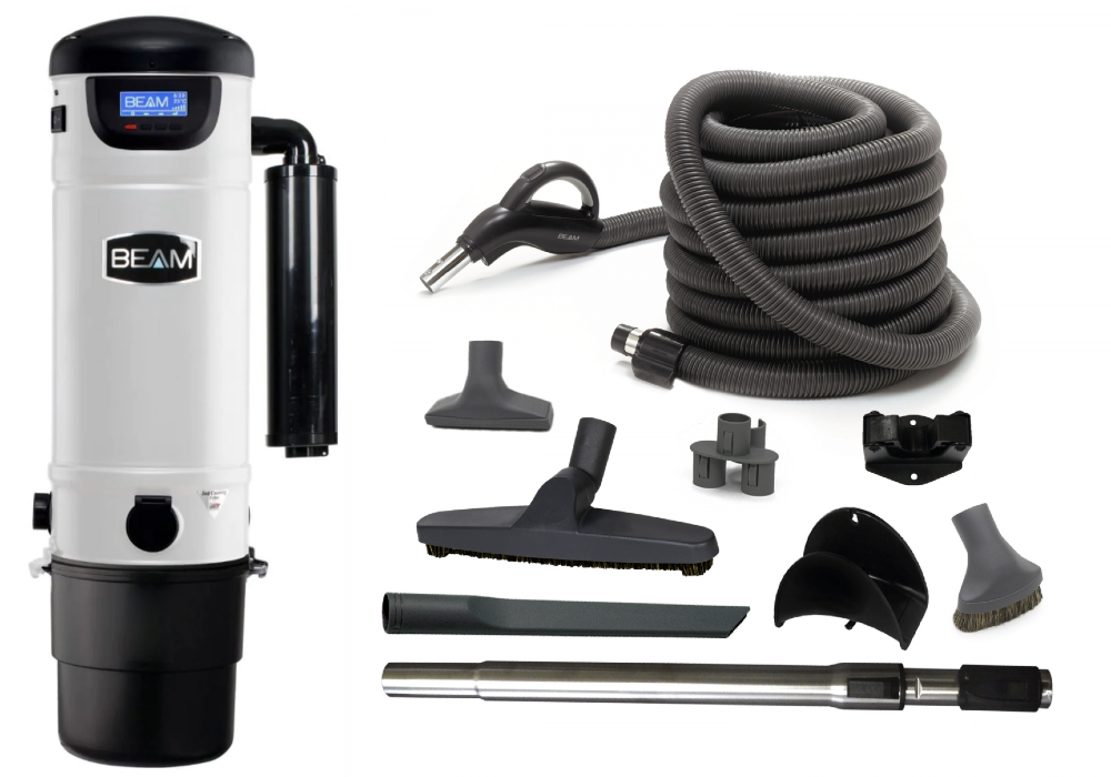 BEAM Limited Edition SC3700 Power Unit with LCD Screen Air Central Vacuum Package