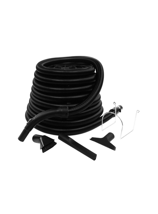 Central Vacuum Garage Kit with 3-Piece Tool Set