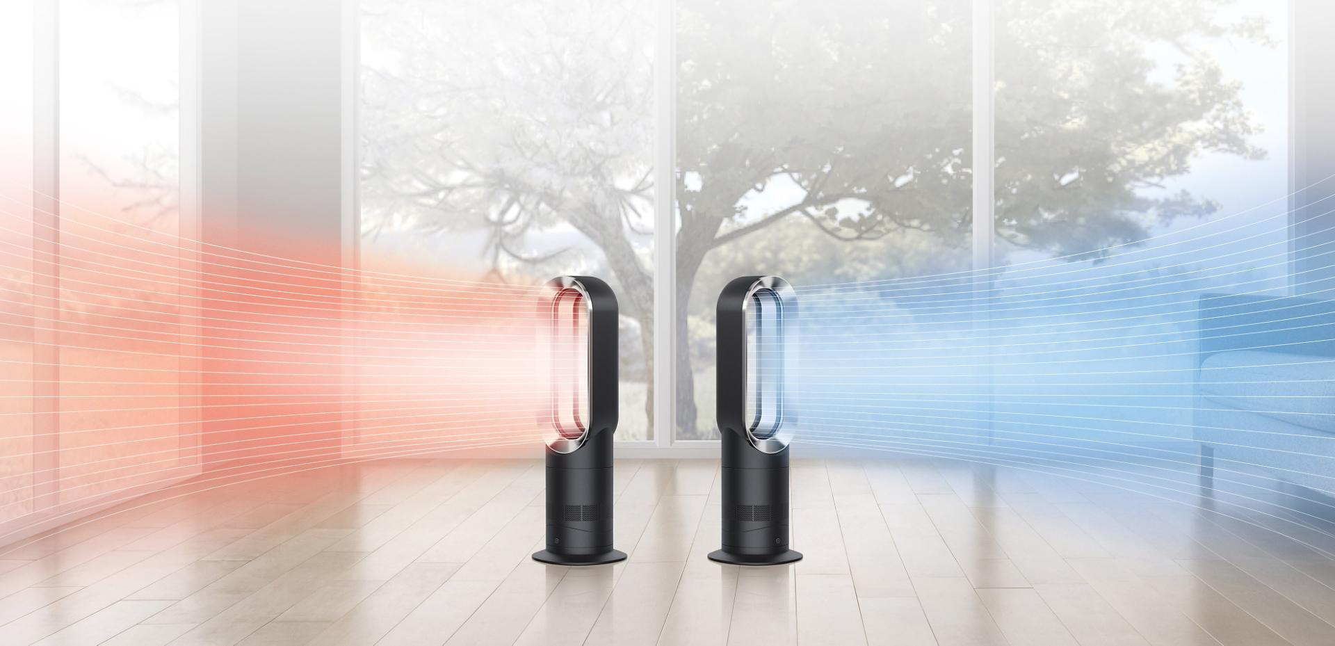 Refurbished Dyson Hot+Cool Fan Heater AM09 - Mobile Vacuum