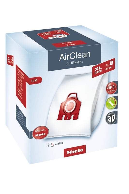 Miele FJM AirClean Replacement Bags XL Pack